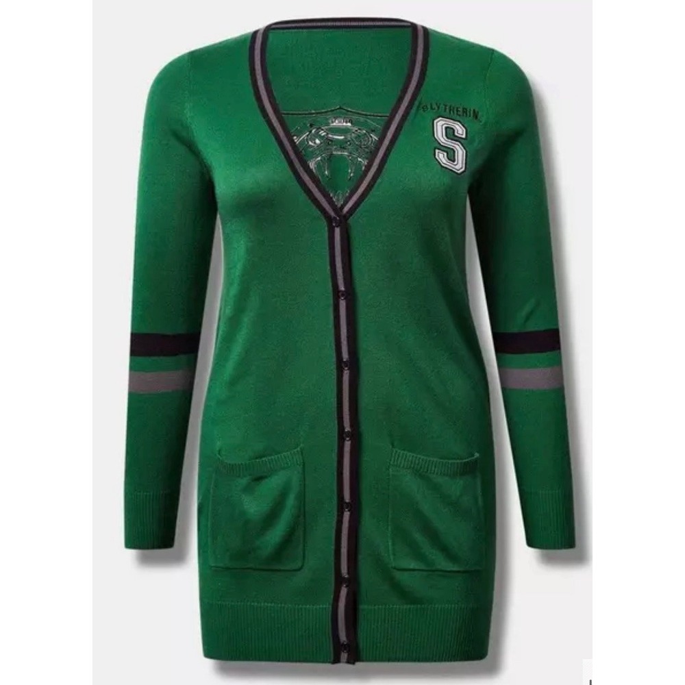 Harry‎ Potter Slytherin Boyfriend Cardigan Warner Bros
